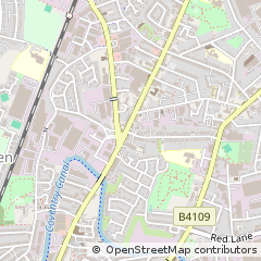 Map of Coventry, West Midlands