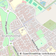 Map of Hull, North Humberside