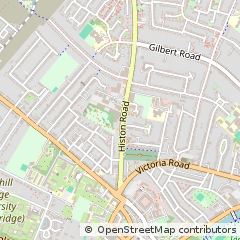 Map of Cambridge, Cambridgeshire