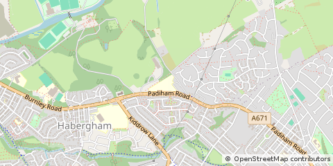 Map of Burnley