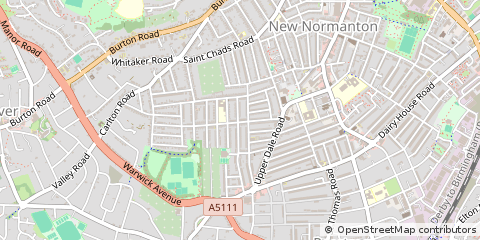 Map of Derby