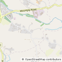 Map of Dungannon, County Tyrone