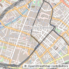 Map of Manchester