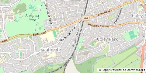 Map of Reading