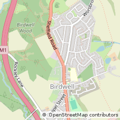 Map of Barnsley, South Yorkshire