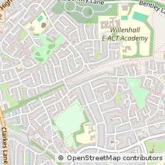 Map of Walsall