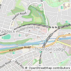 Map of Huddersfield