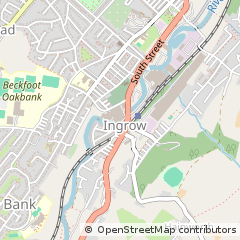 Map of Keighley, West Yorkshire