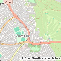 Map of Newcastle Upon Tyne