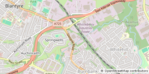 Map of Glasgow