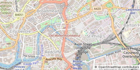 Map of Bristol