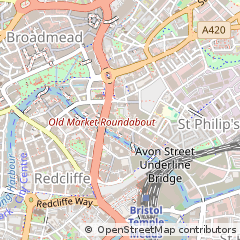 Map of Bristol