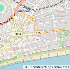 Map of Bournemouth