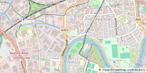 Map of Nottingham