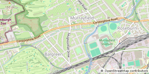 Map of Edinburgh, Midlothian