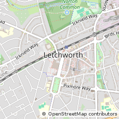 Map of Letchworth Garden City