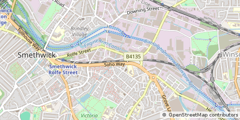 Map of Smethwick
