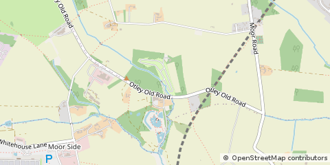 Map of Leeds, West Yorkshire