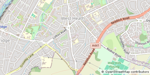 Map of Birmingham