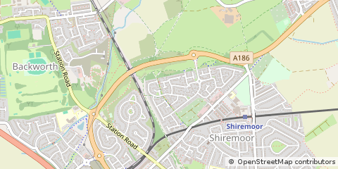 Map of Newcastle Upon Tyne