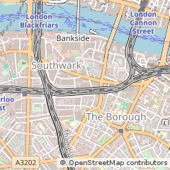 Map of Borough, London