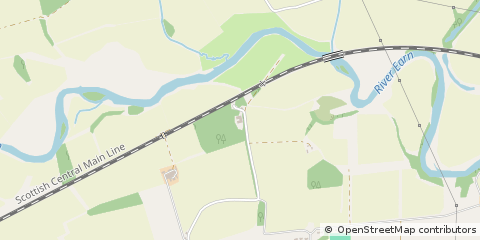 Map of Perth, Perthshire