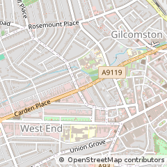 Map of Aberdeen