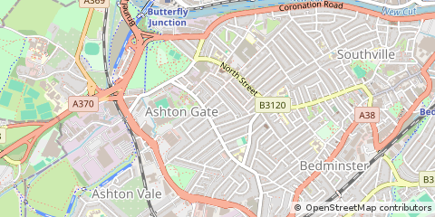 Map of Bristol