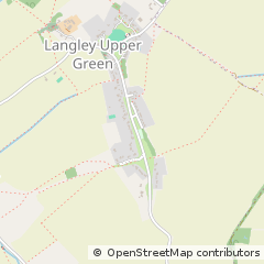 Map of Saffron Walden, Essex