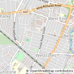 Map of Leicester