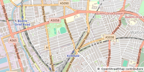 Map of Liverpool