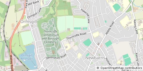Map of Barrow-in-Furness