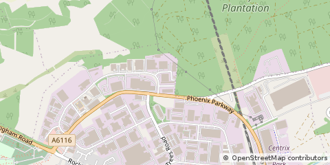 Map of Chesterfield