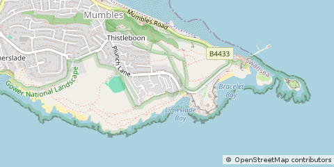 Map of Swansea