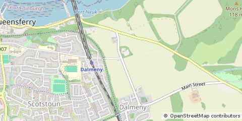 Map of South Queensferry, Edinburgh