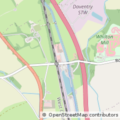 Map of Daventry, Northamptonshire