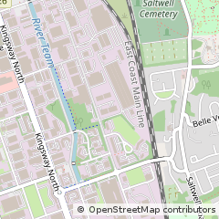 Map of Gateshead