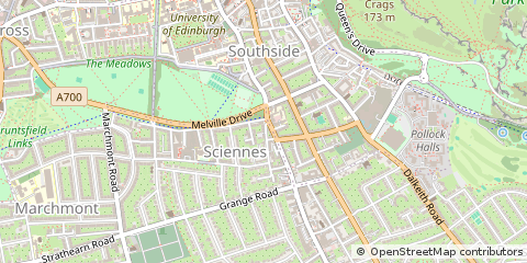 Map of Edinburgh