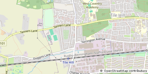 Map of Coventry