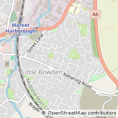 Map of Market Harborough