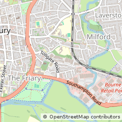 Map of Salisbury