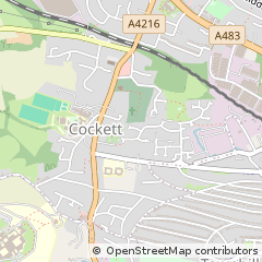 Map of Swansea