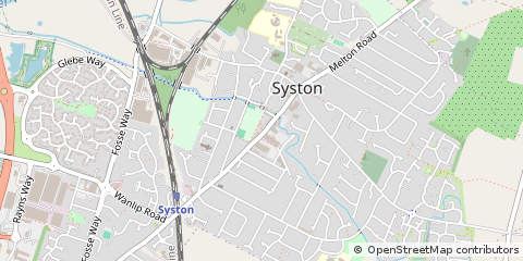 Map of Leicester, Leicestershire
