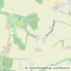Map of Horsham Road, West Sussex
