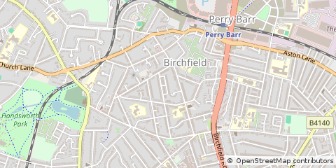 Map of Birmingham