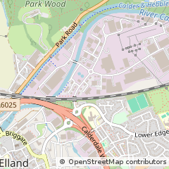 Map of Elland
