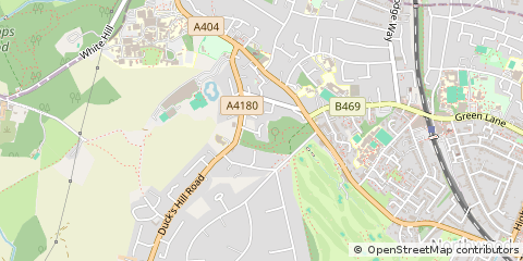 Map of Northwood