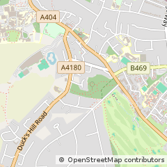Map of Northwood