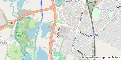 Map of Leicester