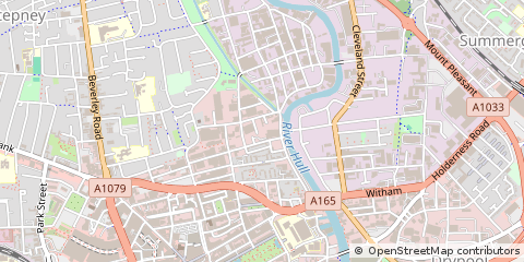 Map of Hull